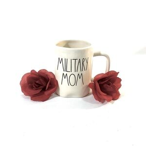 Rae Dunn MILITARY MOM coffee mug